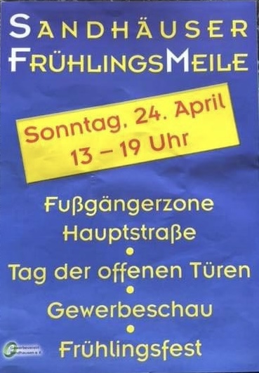 Sandhäuser Frühlingsmeile – DVD Verkauf