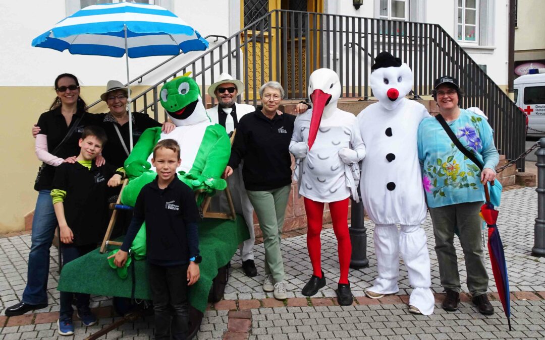 Sommertagszug in Sandhausen – Wir waren dabei!